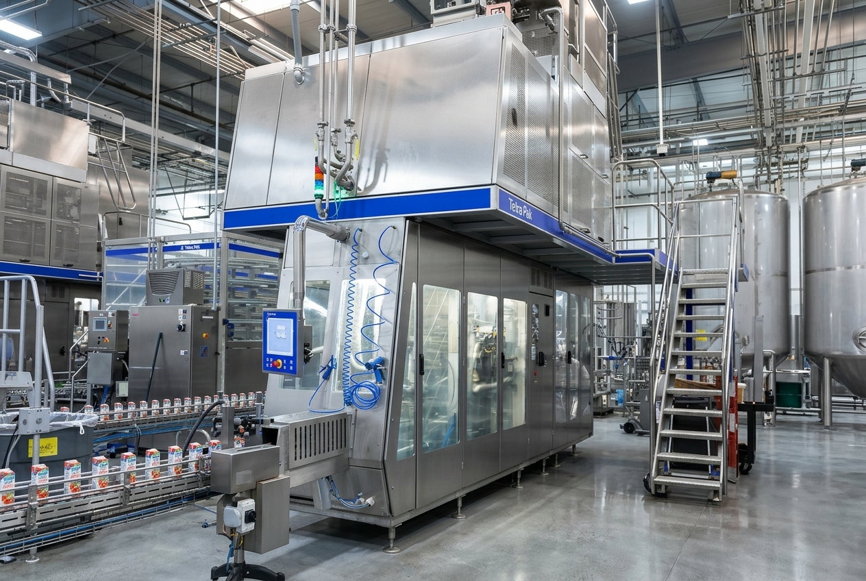 California Aseptic Beverages aseptic production line